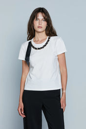 T-SHIRT FOULARD
