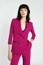 GIACCA DOPPIOPETTO MAGENTA