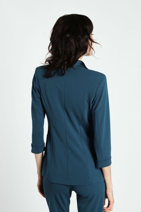 Giacca doppiopetto blu stellar