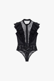 Body effetto trasparenza con ruches
