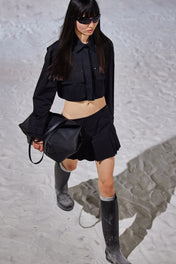 MINIGONNA PANTALONE CON TASCHE