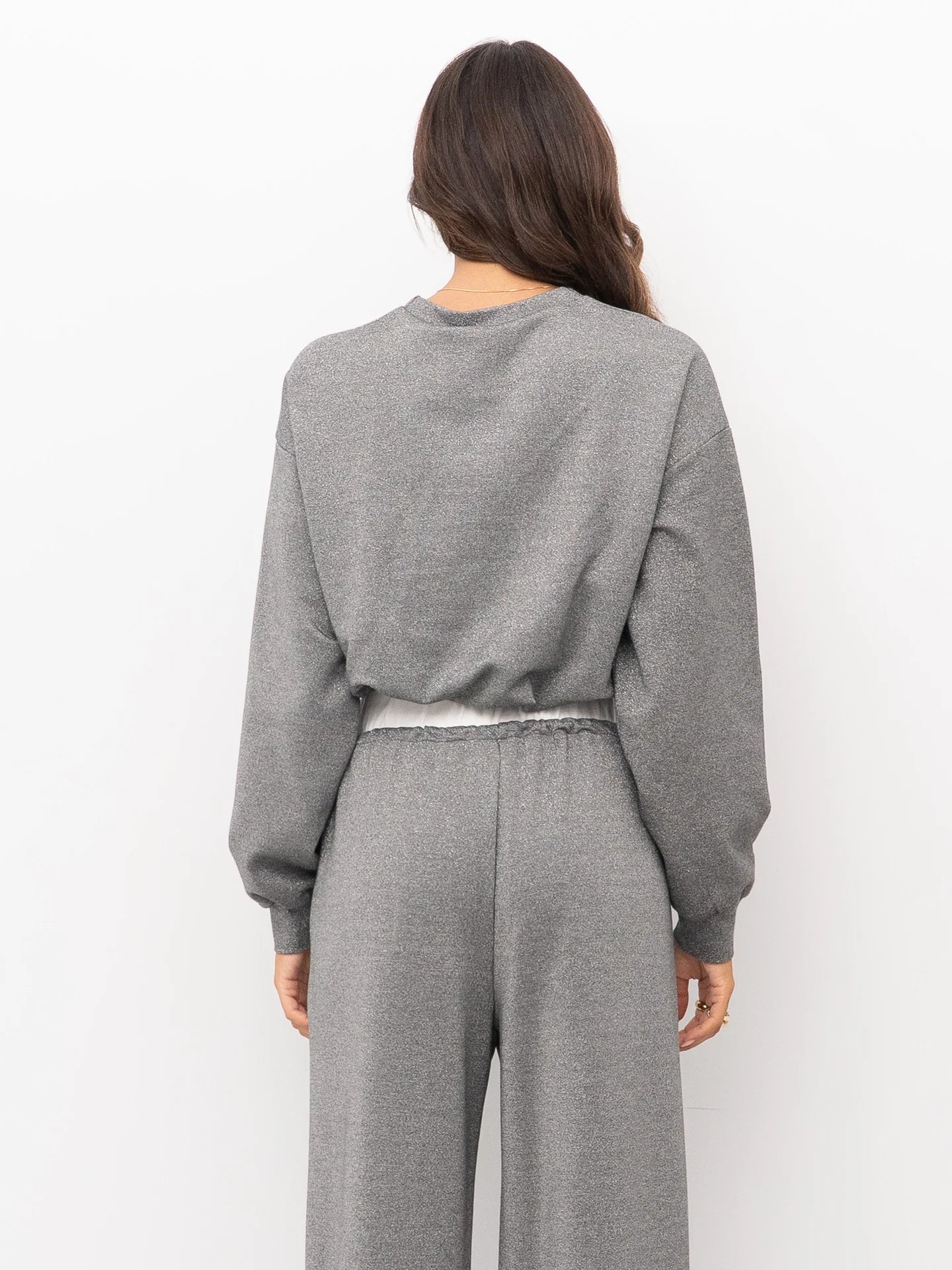 FELPA CROP LUREX