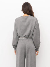 FELPA CROP LUREX