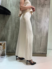 Pantaloni in raso