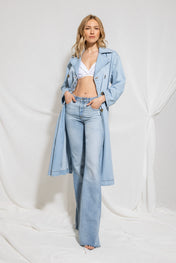 TRENCH BLANCA