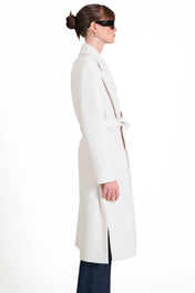Cappotto a vestaglia con spacchi