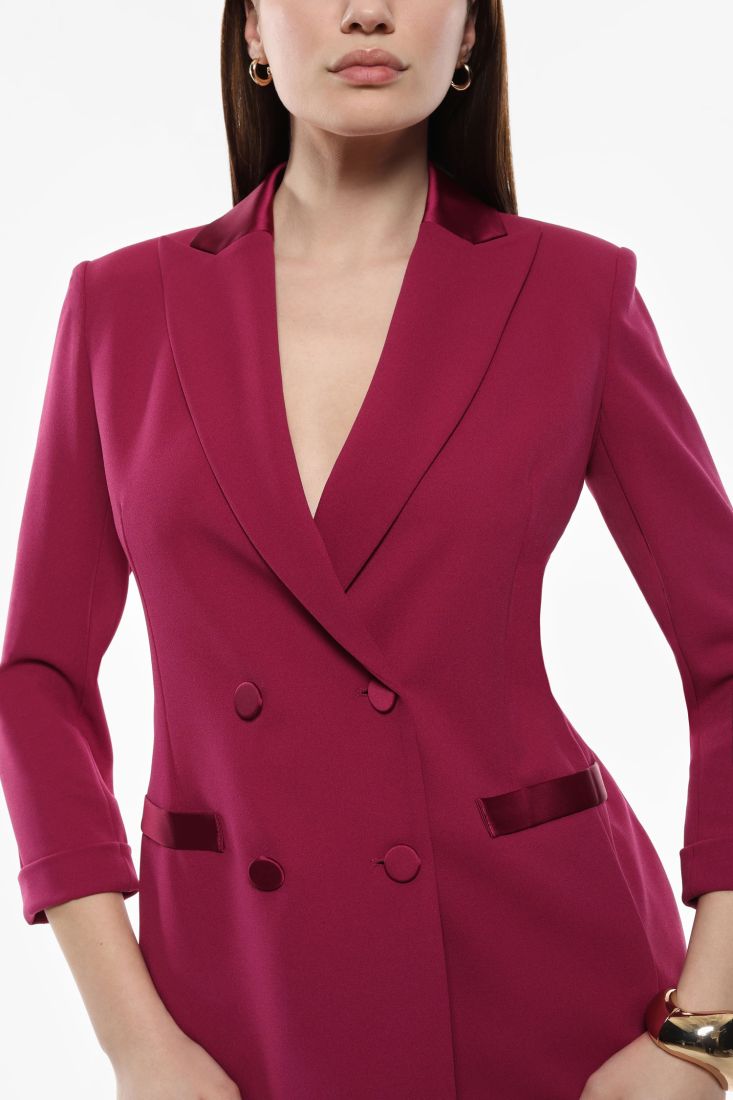 GIACCA DOPPIOPETTO MAGENTA