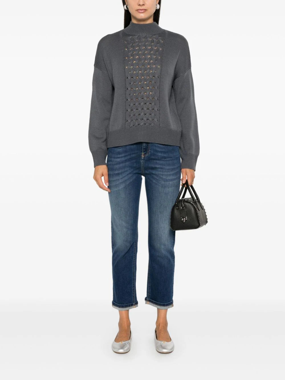 JEANS SKINNY CROP