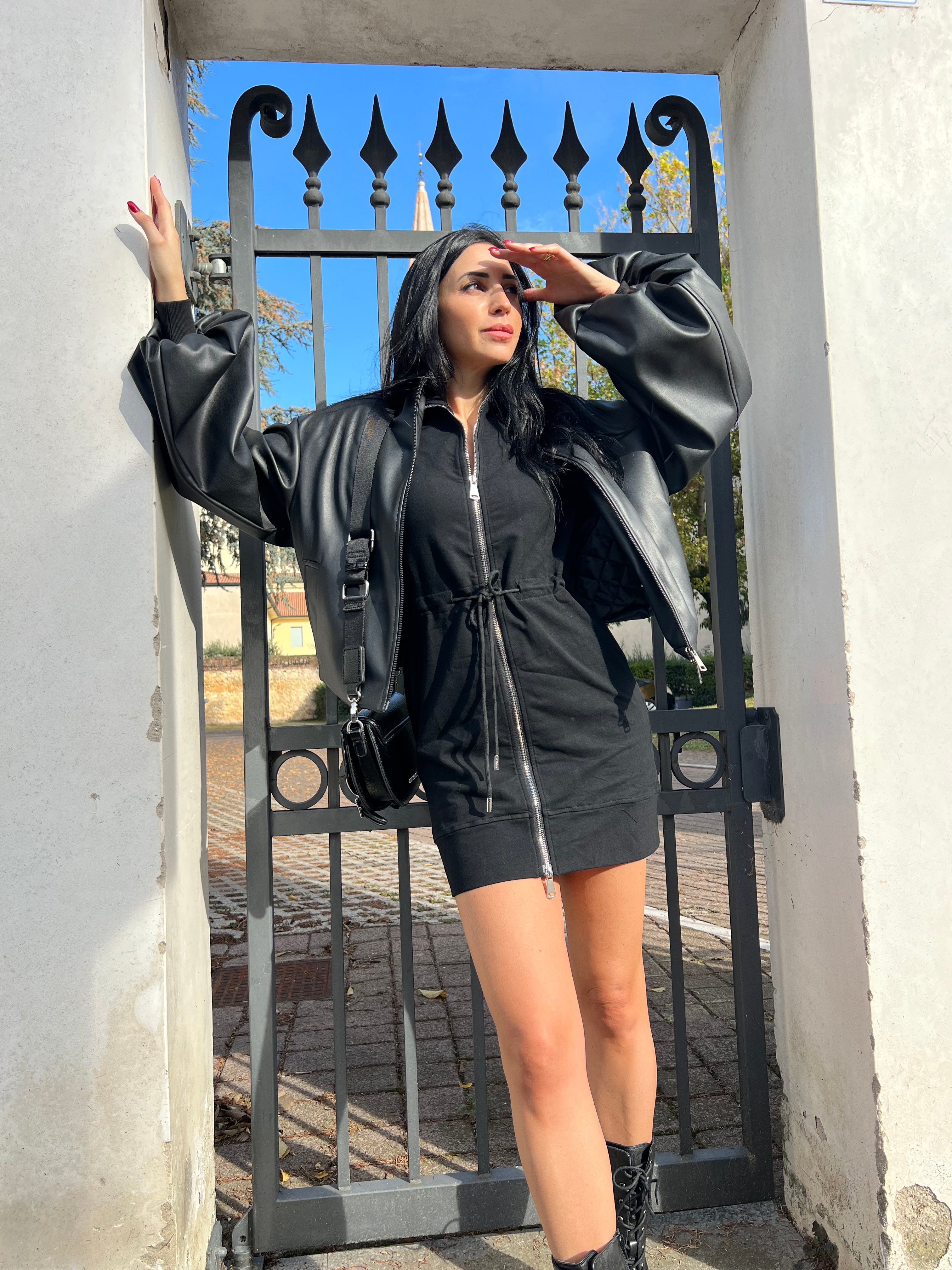 Bomber ecopelle
