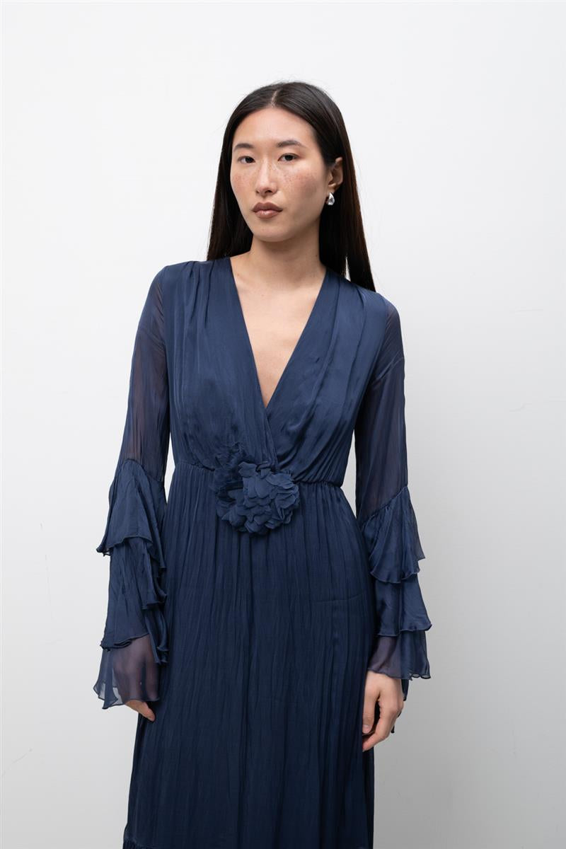 ABITO CHIFFON MISTO SETA