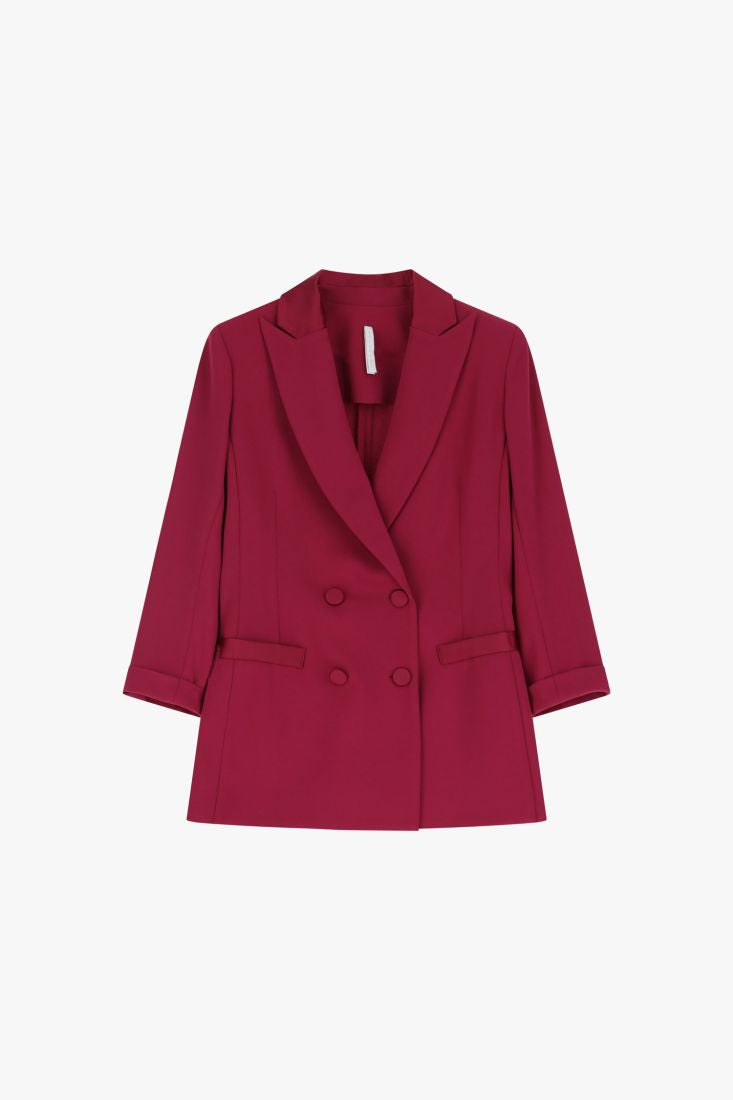 GIACCA DOPPIOPETTO MAGENTA