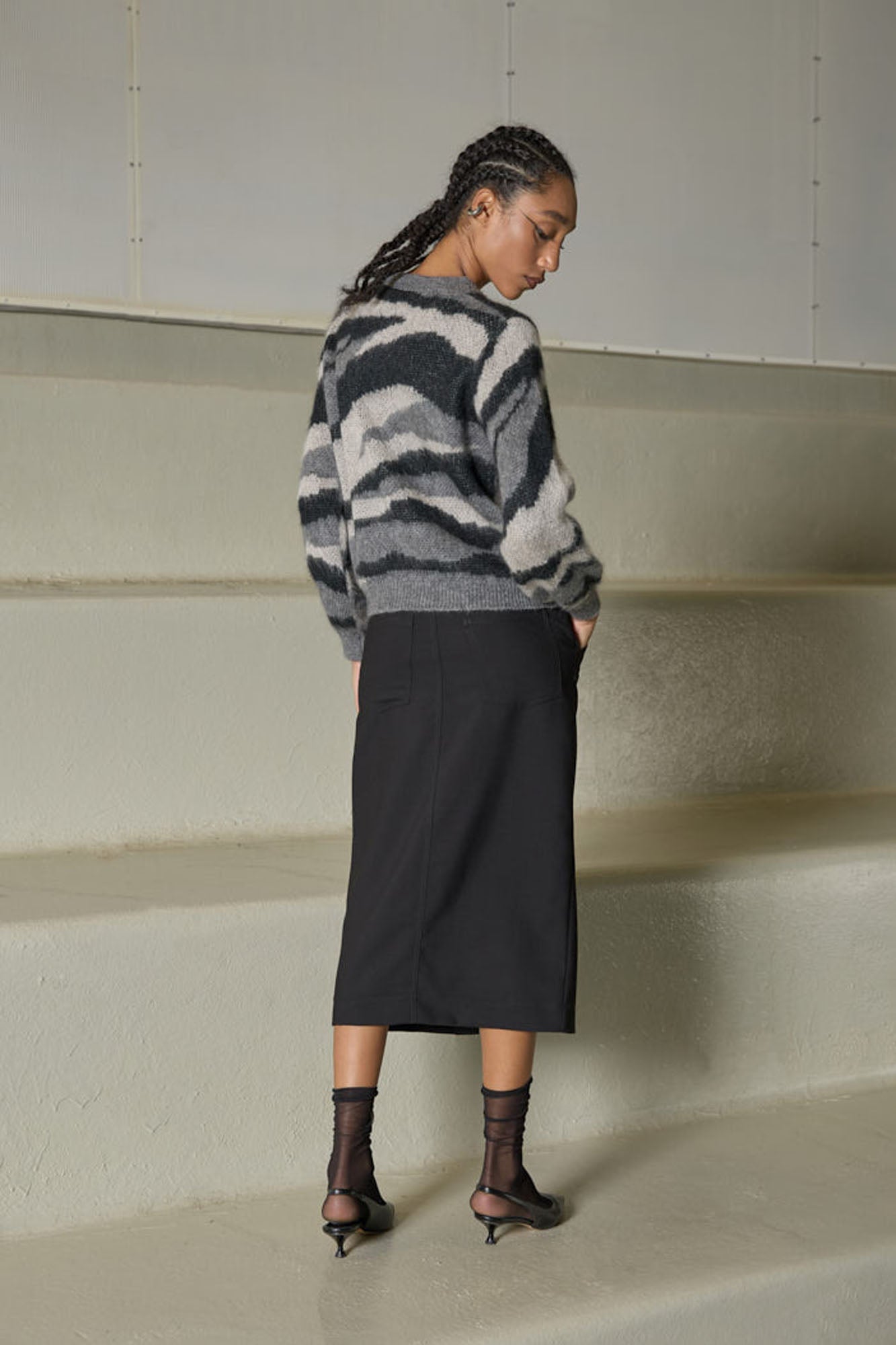 MAGLIA IN MOHAIR