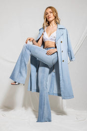 TRENCH BLANCA