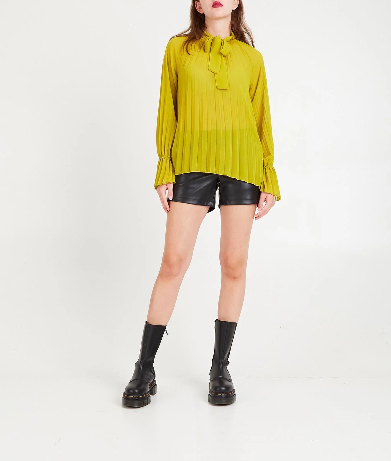 Shorts in ecopelle