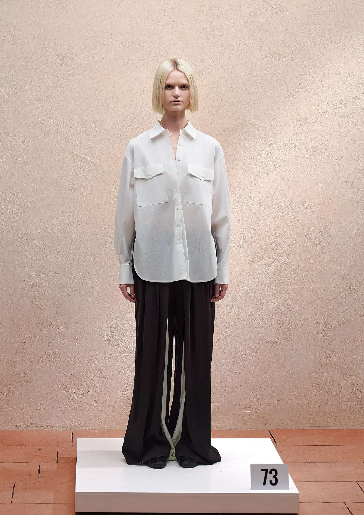 CAMICIA OVER CON TASCHE