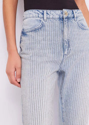 Jeans con strass