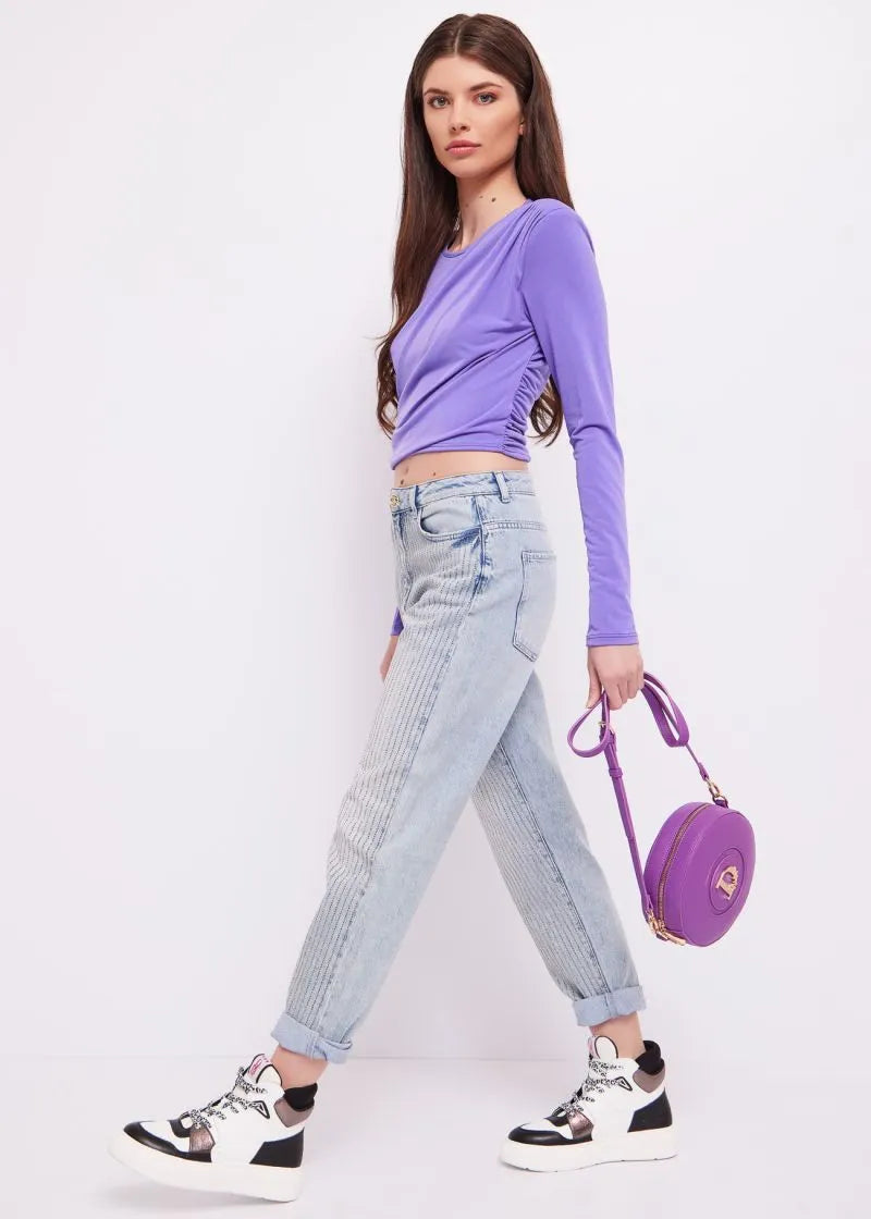 Jeans con strass