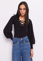 Maglia con laccetti