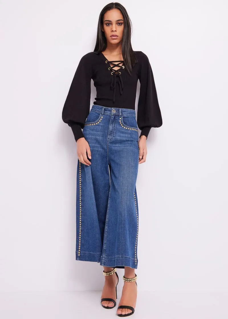 Maglia con laccetti
