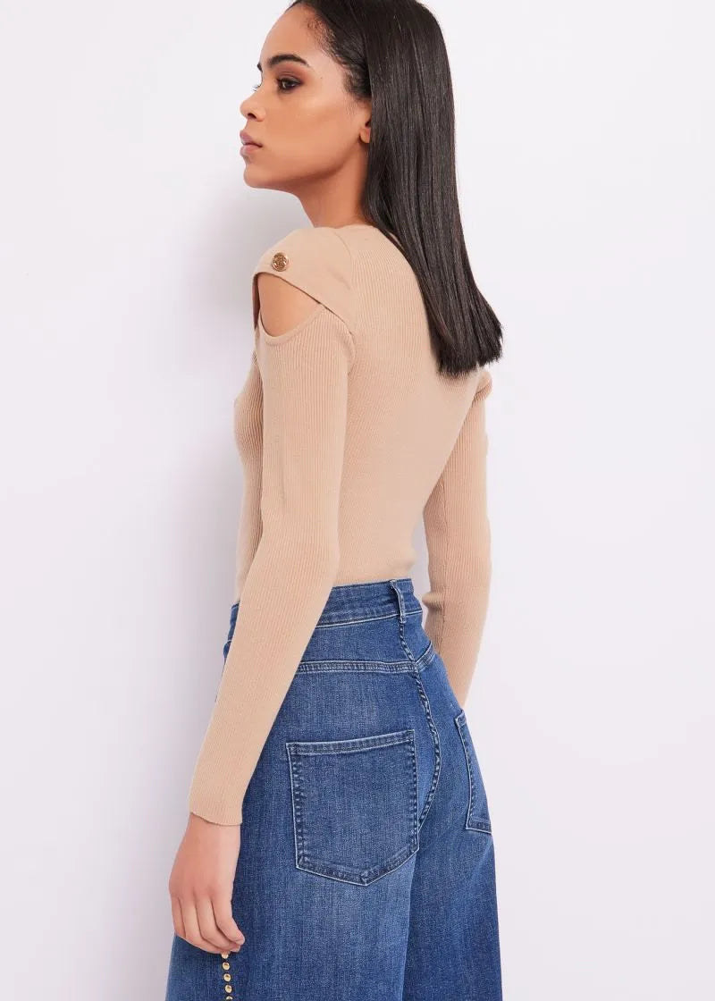 Maglia con bottoni