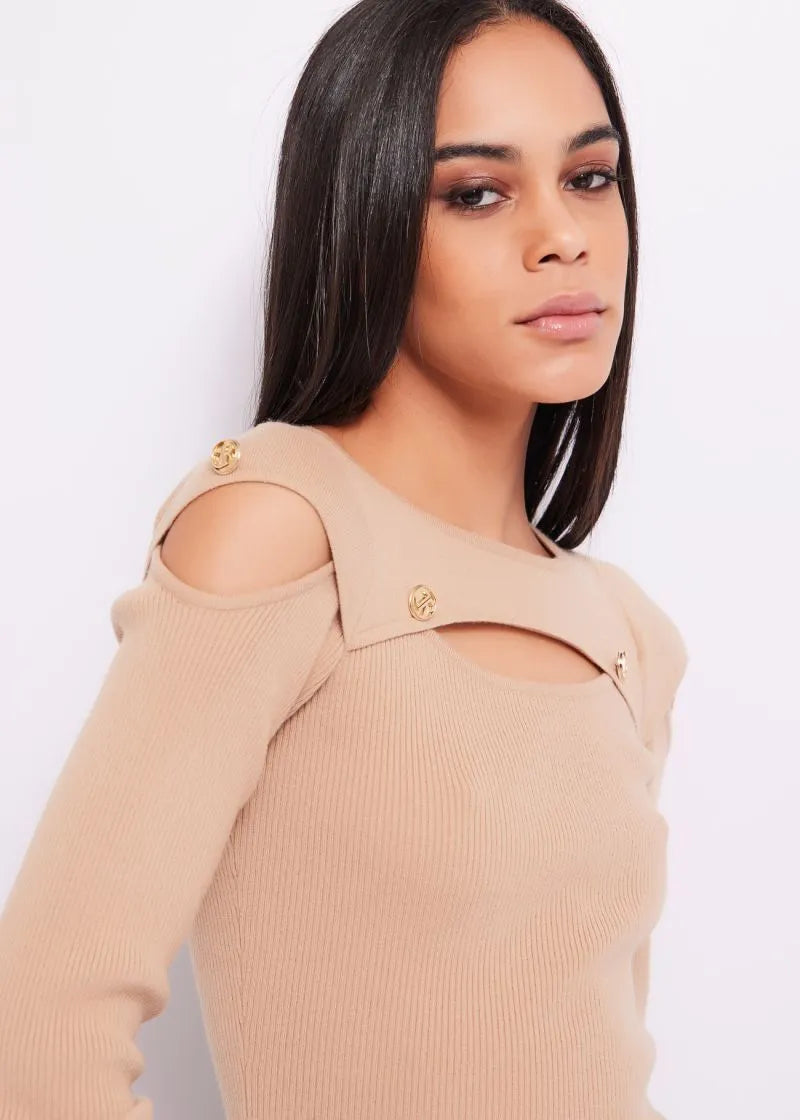 Maglia con bottoni