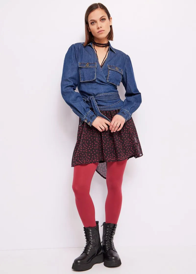 Blusa in denim