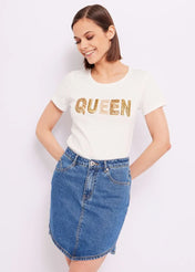 Tshirt con ricamo