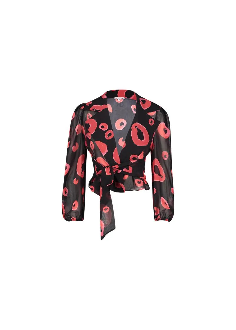 BLUSA CON CERCHI