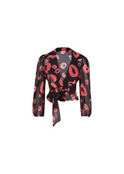 BLUSA CON CERCHI