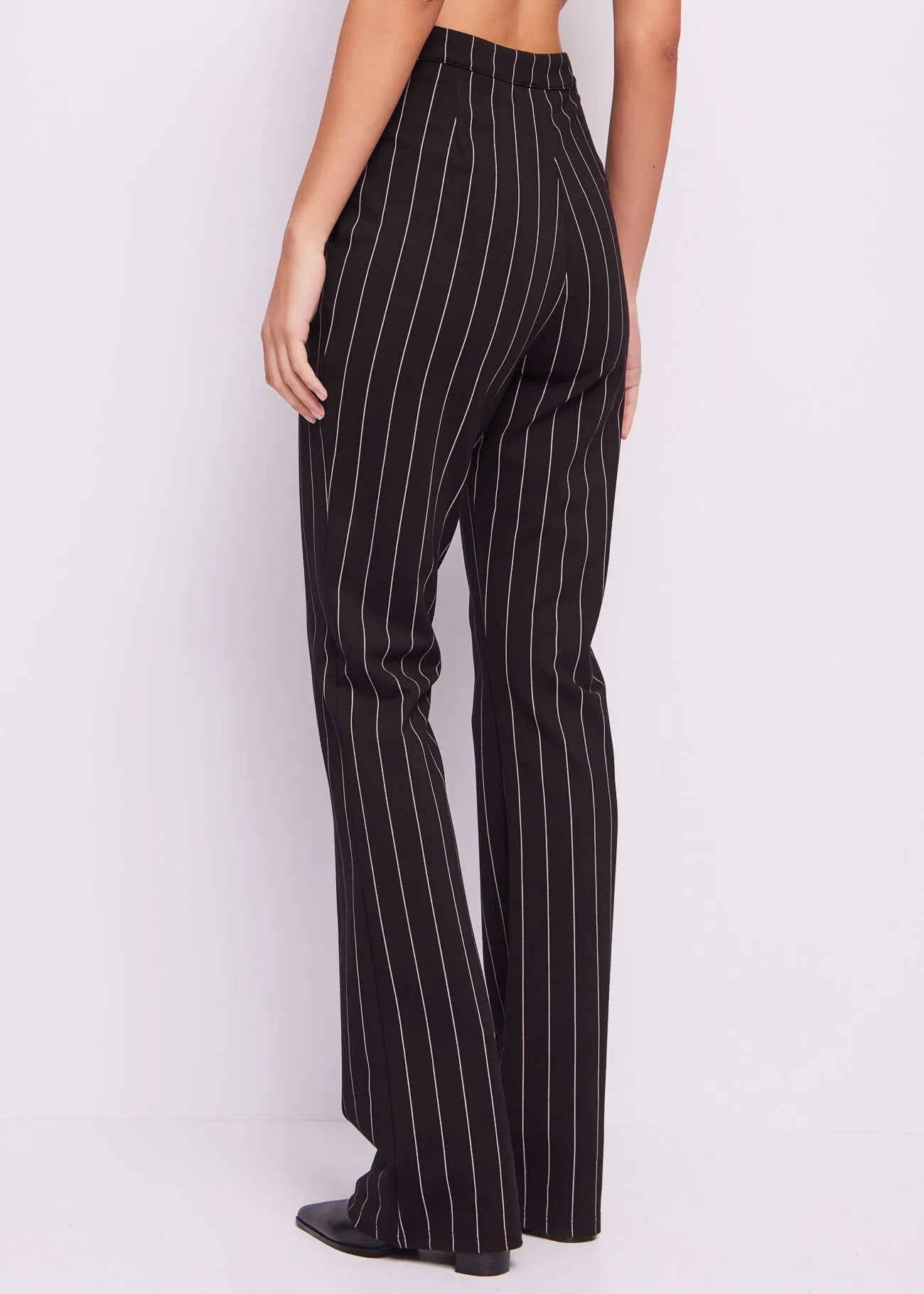 PANTALONI NERI GESSATI