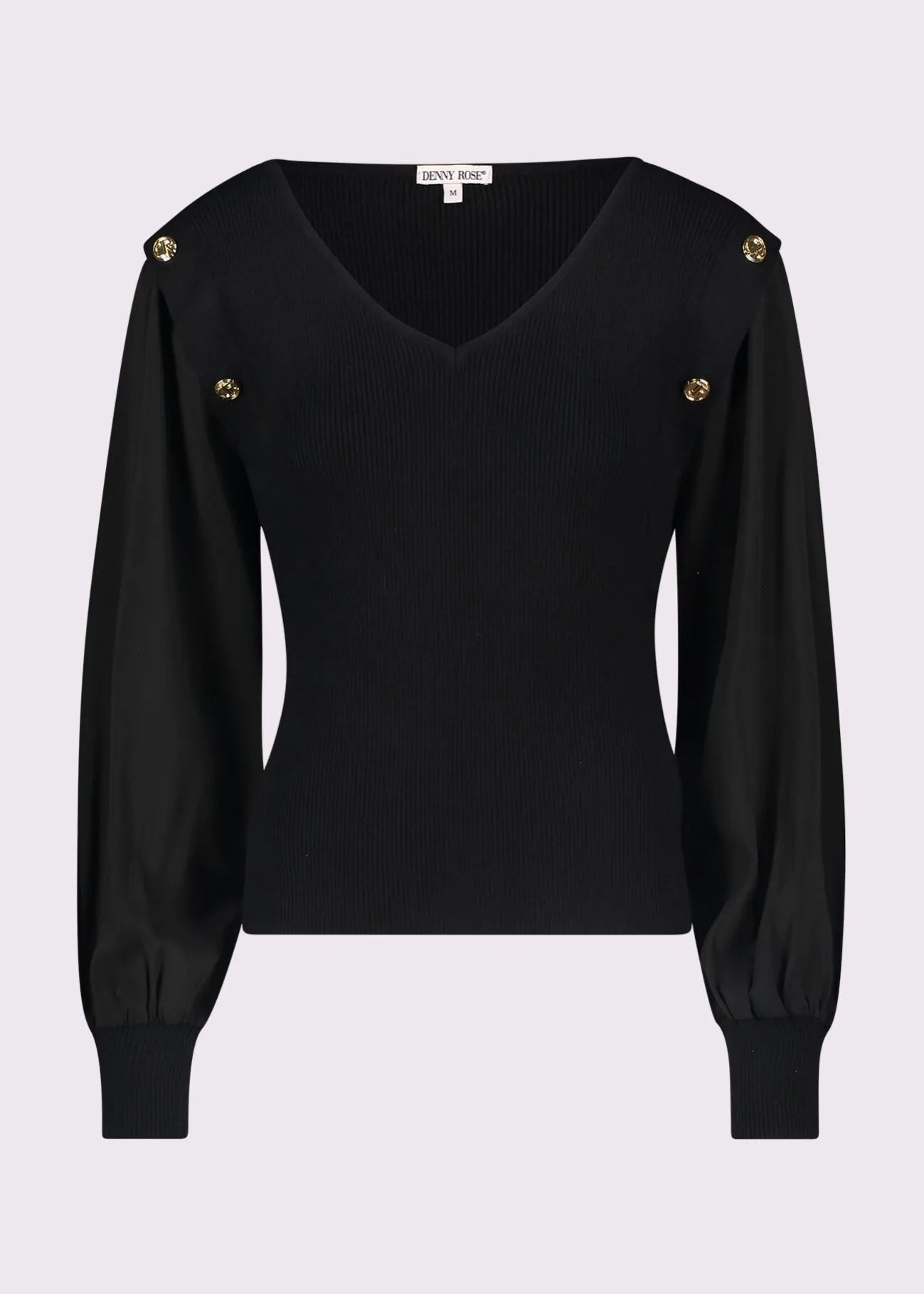 MAGLIA A COSTINE MANICHE VELATE