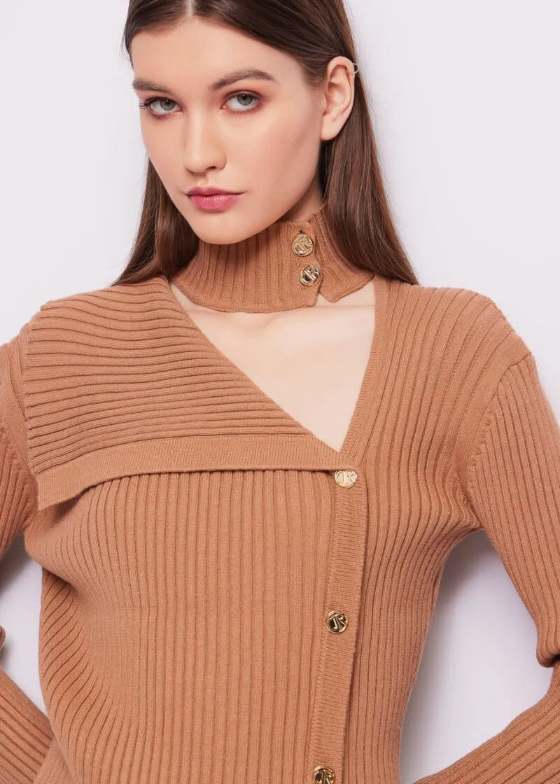 MAGLIA COSTE CON BOTTONI