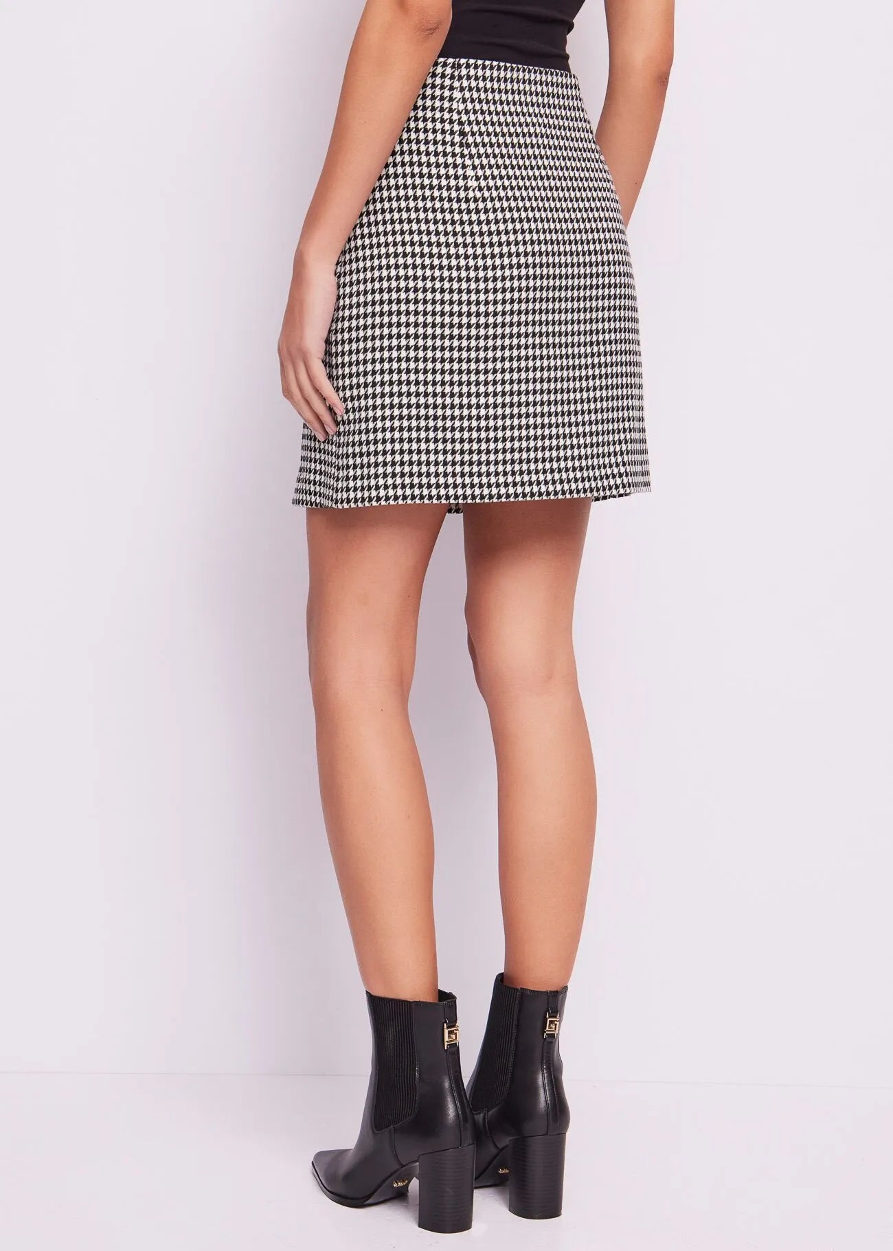 MINIGONNA PIED DE POULE