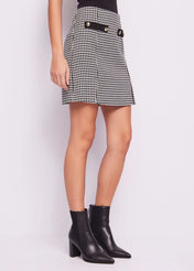 MINIGONNA PIED DE POULE