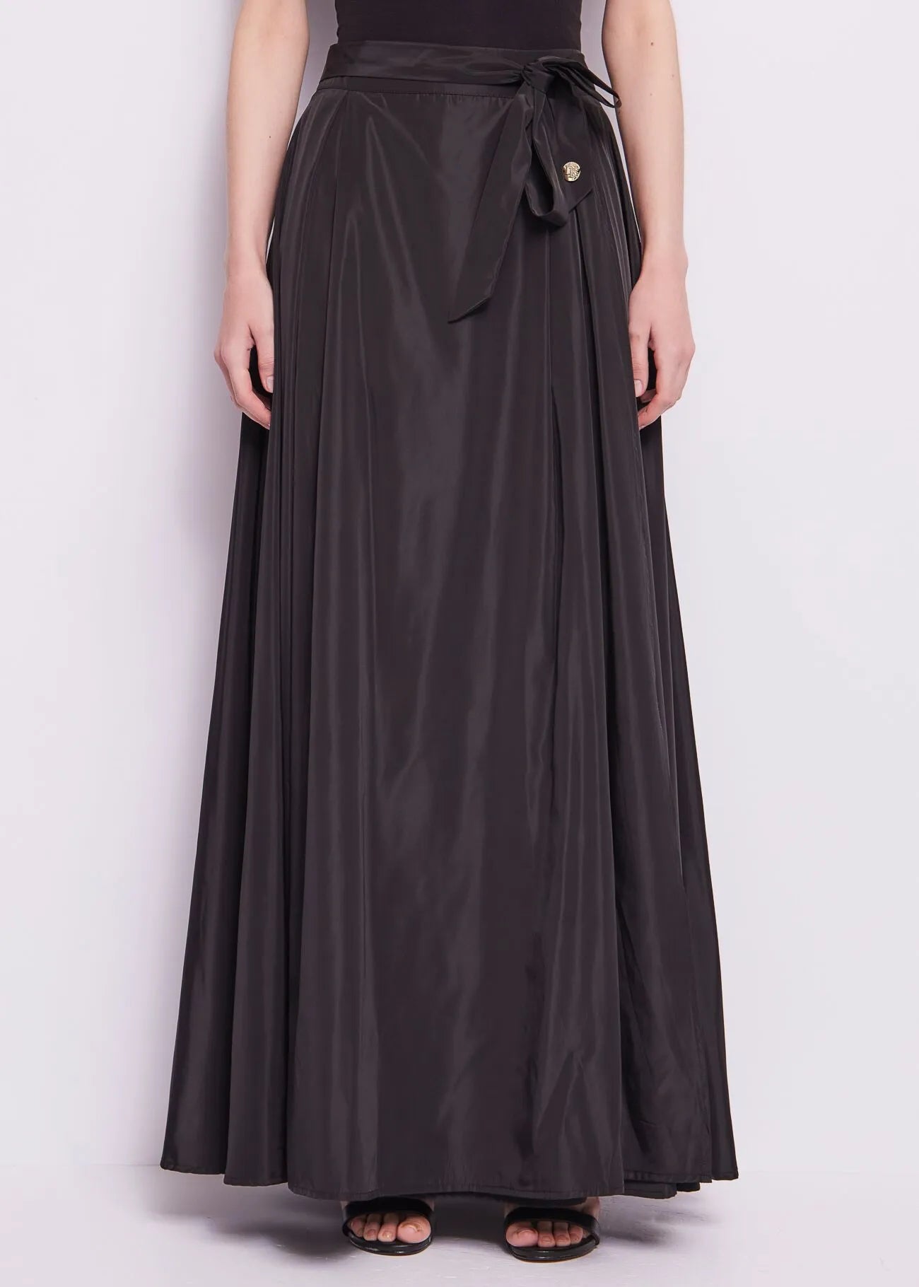 GONNA LUNGA IN TAFFETA