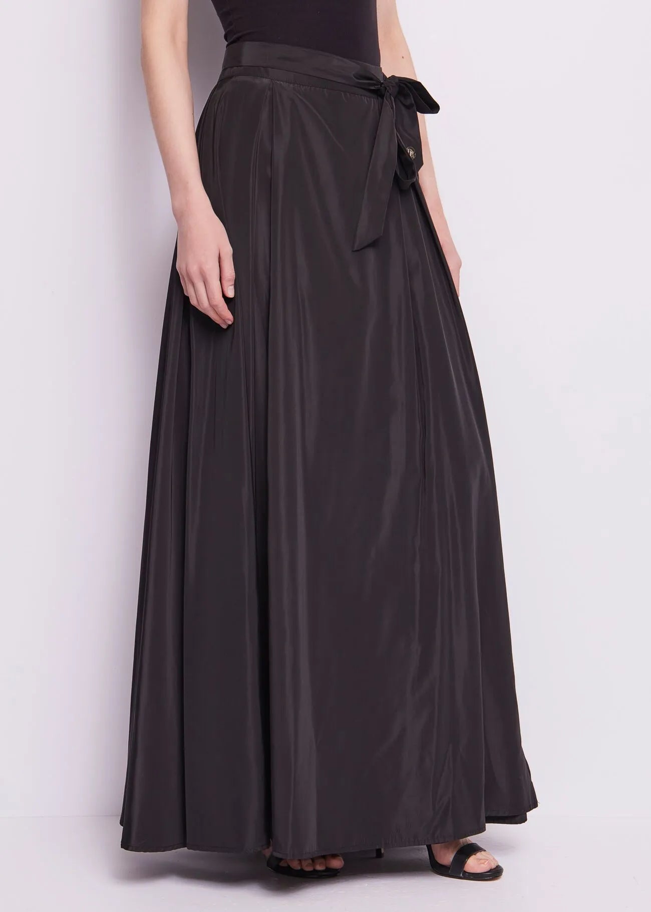 GONNA LUNGA IN TAFFETA