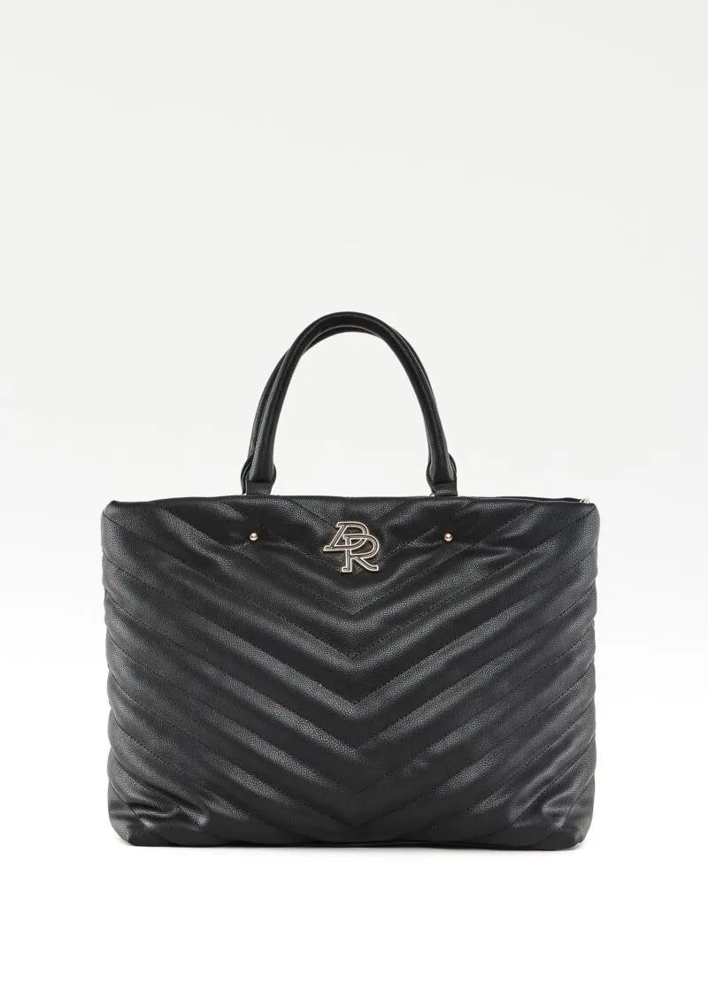SHOPPING BAG TRAPUNTATA