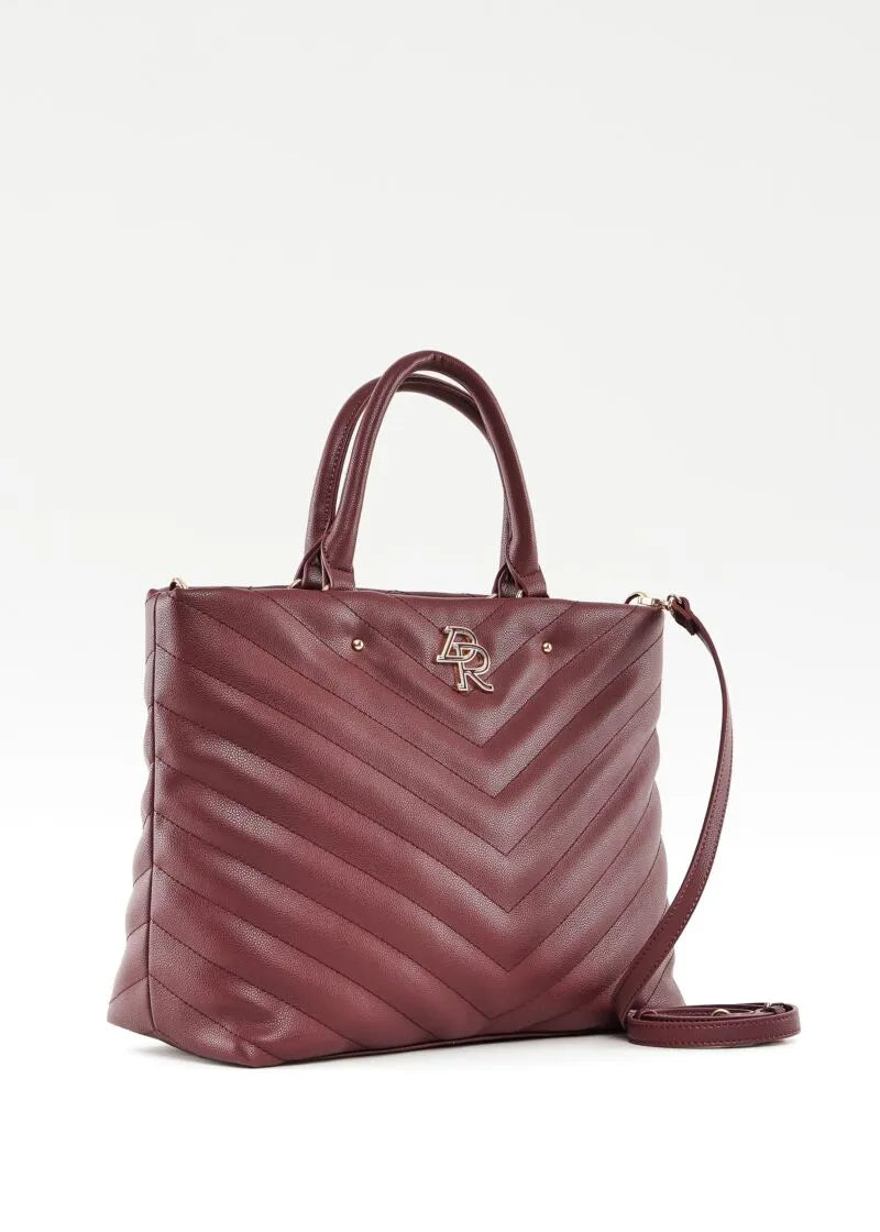 SHOPPING BAG TRAPUNTATA