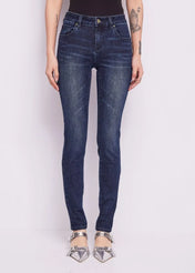 JEANS SKINNY IN MISTO COTONE