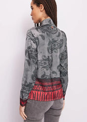 CAMICIA IN RASO STAMPATO