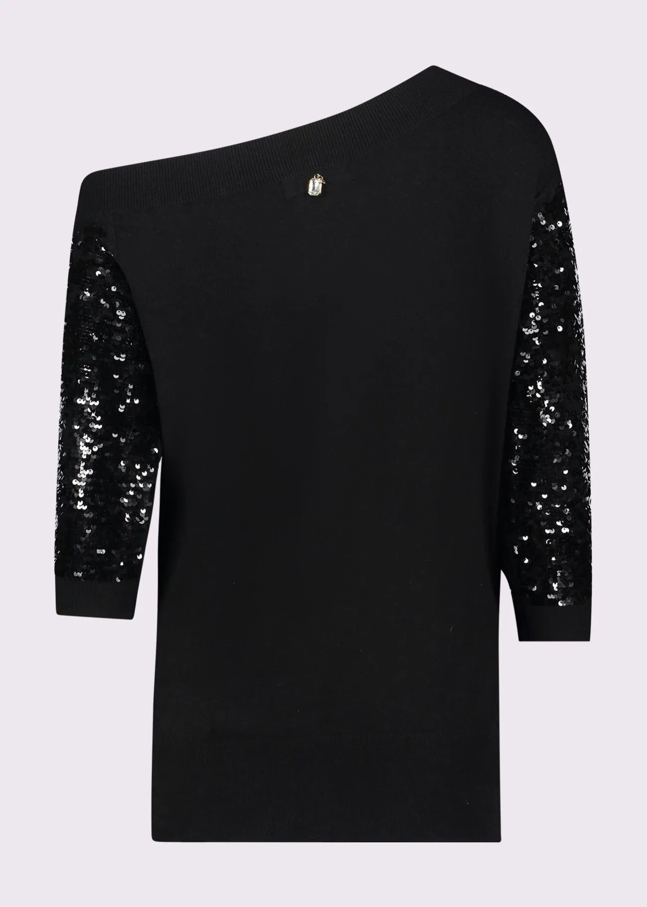 MAGLIA PAILLETTES MANICA 3/4