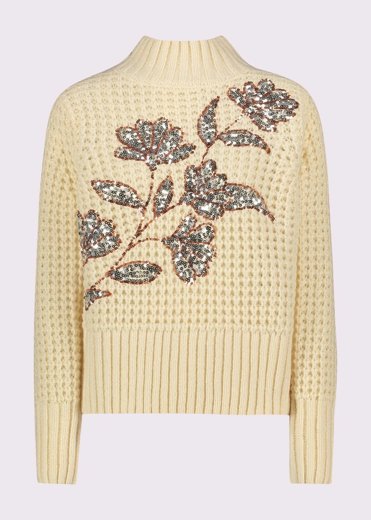 MAGLIA CON PAILLETTES