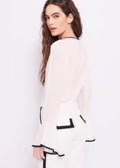 BLUSA IN GEORGETTE