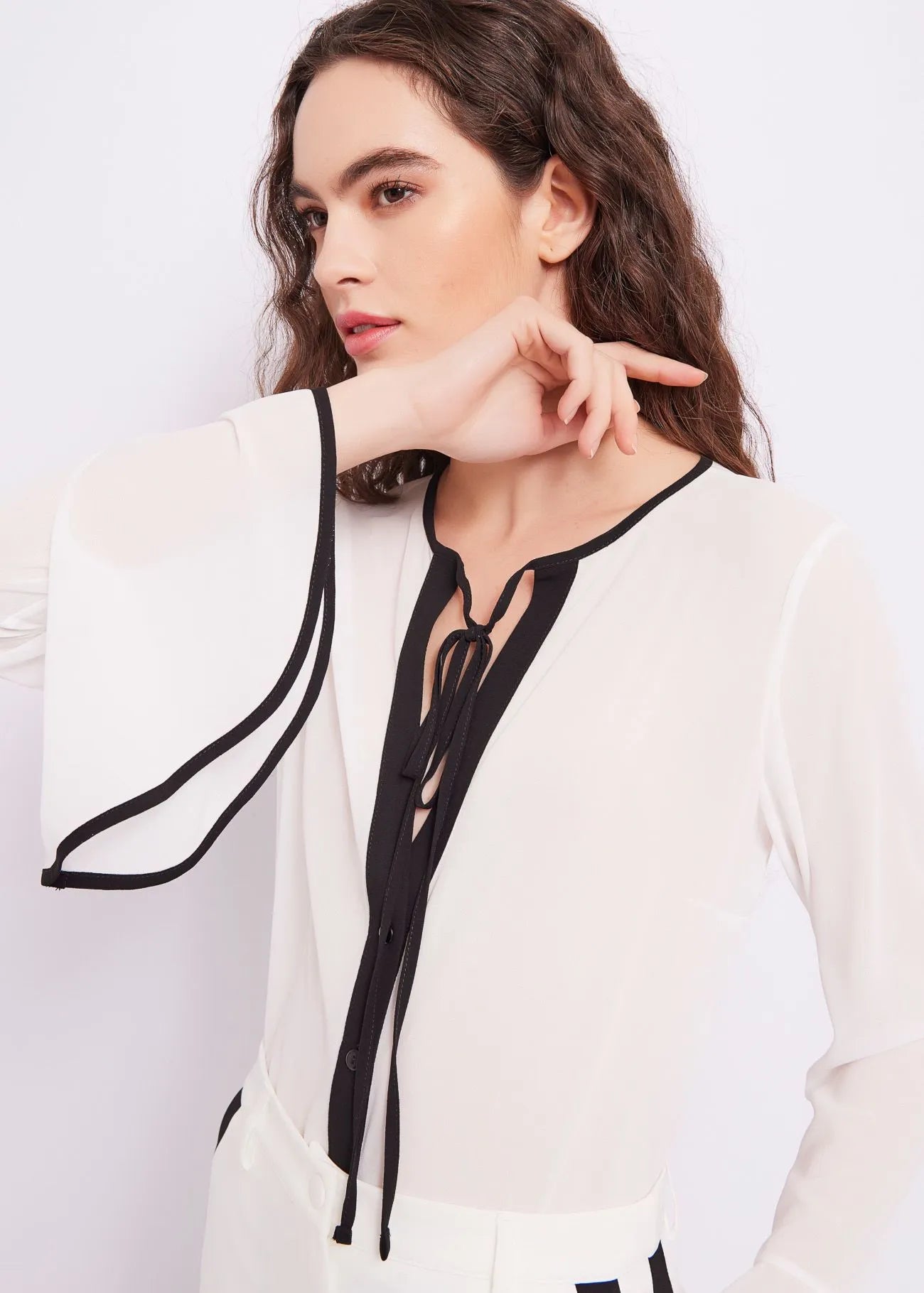 BLUSA IN GEORGETTE