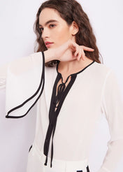 BLUSA IN GEORGETTE