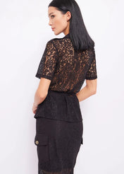 Camicia in pizzo