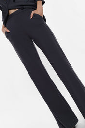 PANTALONE A ZAMPA PIOMBO