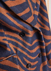CAPPOTTO DOPPIOPETTO CON STAMPA