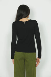 TSHIRT CON BOTTONI SIBILLA