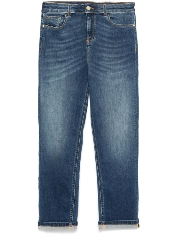 JEANS SKINNY CROP